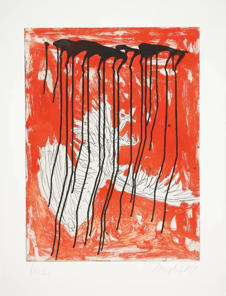 Radierung Baselitz - 