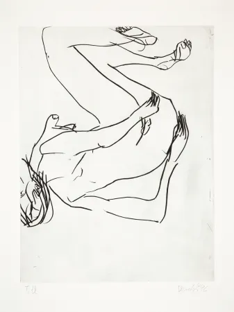Kaltnadelradierung Baselitz - 