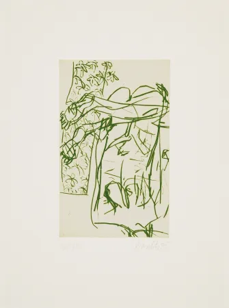 Kaltnadelradierung Baselitz - Sheet 6 from 