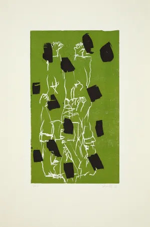 Holzschnitt Baselitz - 