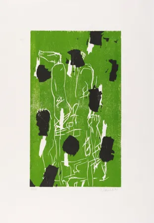 Holzschnitt Baselitz - 