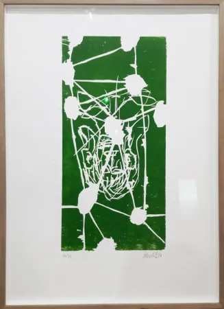 Holzschnitt Baselitz - Untitled