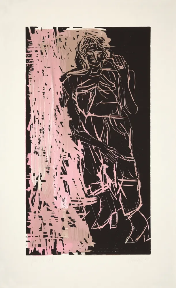 Holzschnitt Baselitz - 