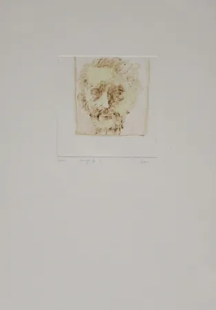 Monotypie Baskin - Ernst Barlach