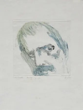 Monotypie Baskin - Lovis Corinth