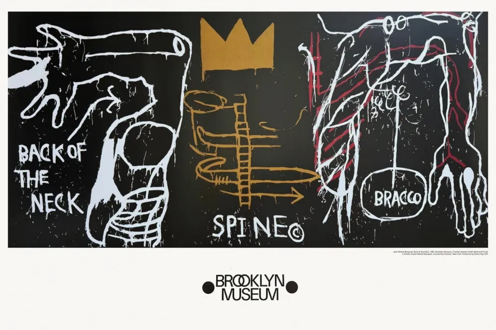 Siebdruck Basquiat - Back of the Neck