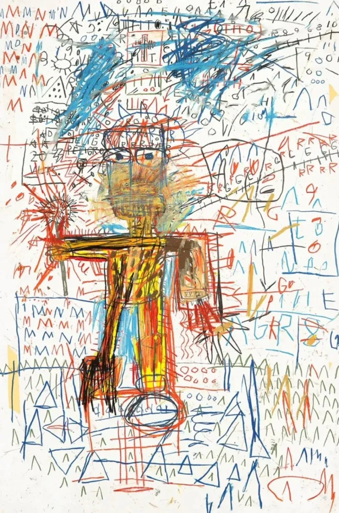 Siebdruck Basquiat - Untitled (from Figure Portfolio)