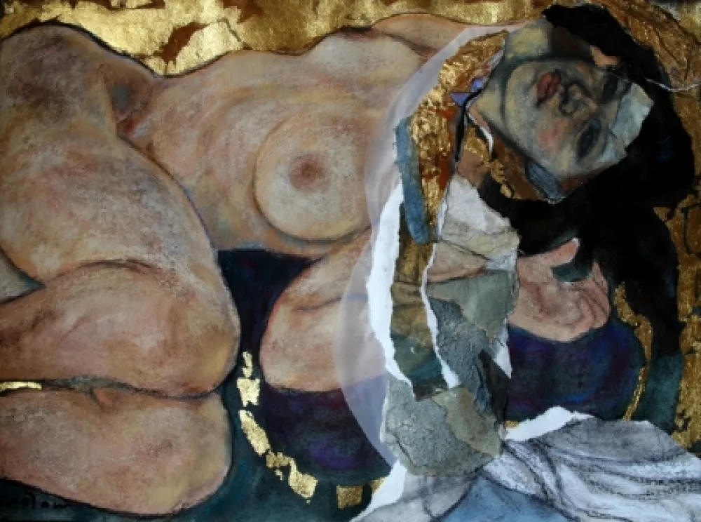 Keine Technische Bastow - EX-VOTO - Dessin Original / Original Drawing - Pastel