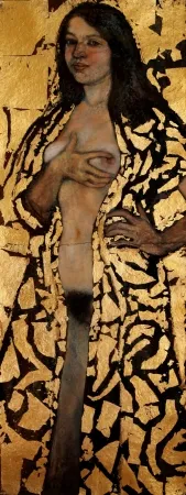 Keine Technische Bastow - Maria, the Greel Writer - Dessin Original / Original Drawing - Pastel