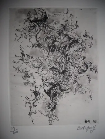 Radierung Bat-Yosef - The international avant garde 2