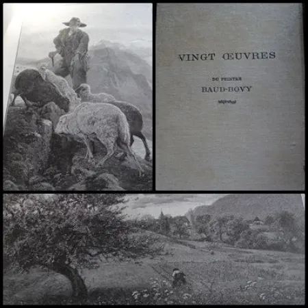 Holzschnitt Baud-Bovy - Vingt oeuvres du peintre Baud-Bovy (1848-1899)