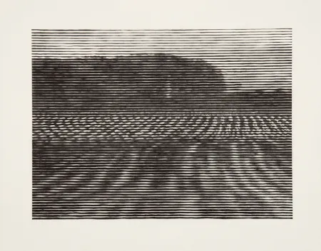 Holzschnitt Baumgartner - Gelände