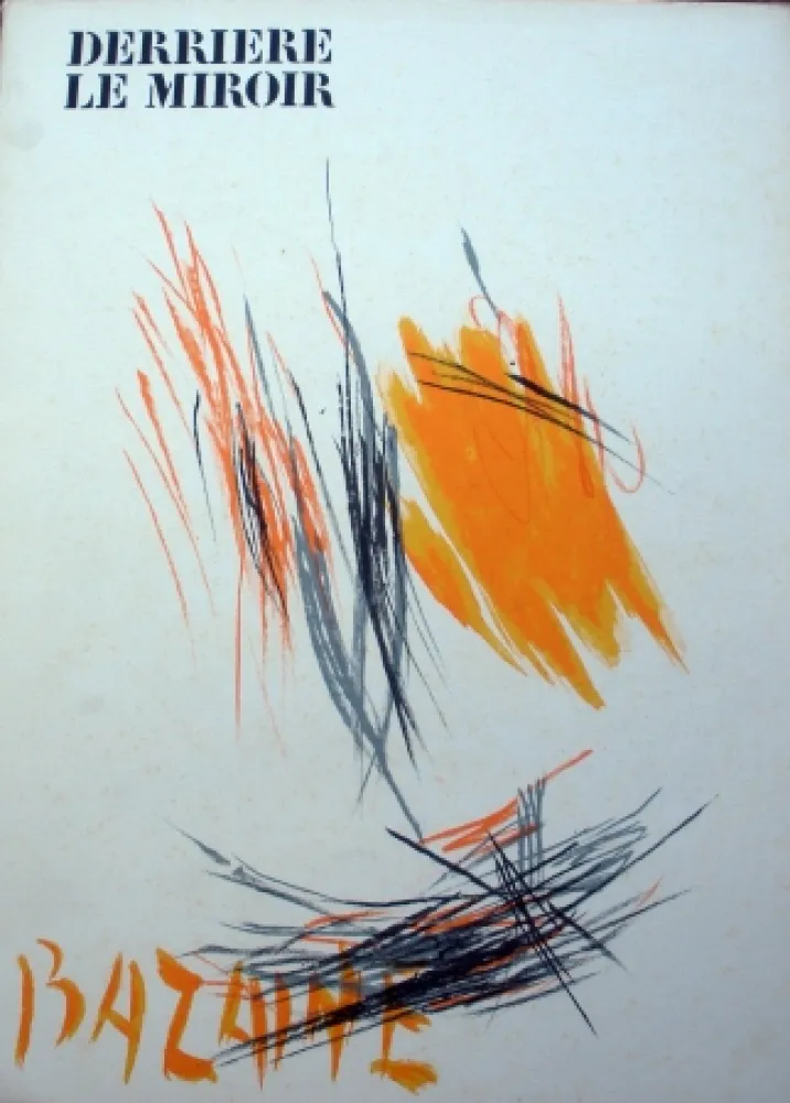 Illustriertes Buch Bazaine - Derriere le Miroir n.197