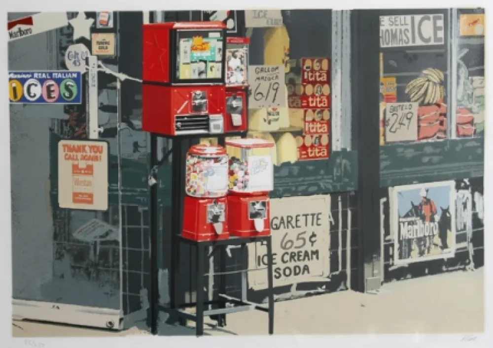 Siebdruck Bell - Little Italy