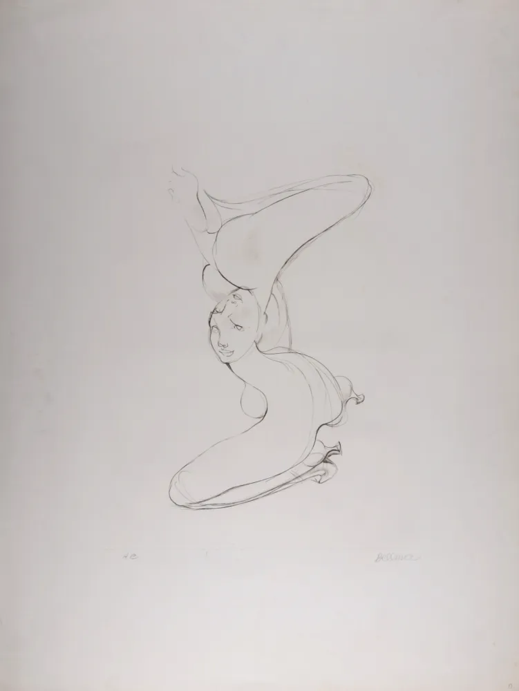 Radierung Bellmer - Céphalopode