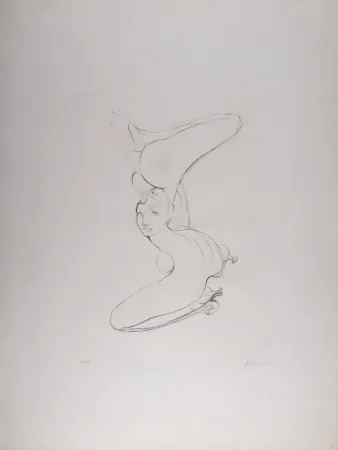 Radierung Bellmer - Céphalopode