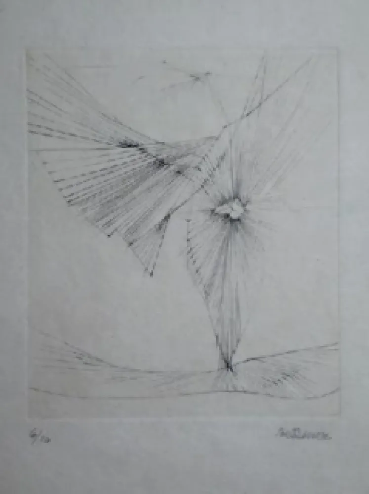 Radierung Bellmer - Dialogue 5