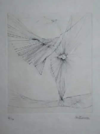 Radierung Bellmer - Dialogue 5