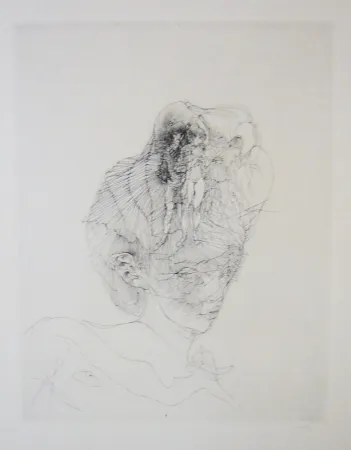 Radierung Bellmer - Doriane