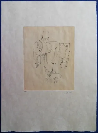 Stich Bellmer - Elle s'est assise