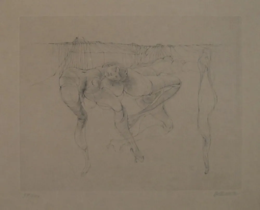 Stich Bellmer - Erotische Szene