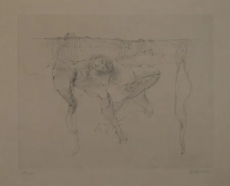 Stich Bellmer - Erotische Szene