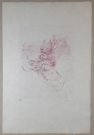 Stich Bellmer - Femme au Chapeau D'Oisseau