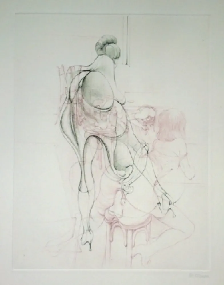 Radierung Und Aquatinta Bellmer - Idée sur les romans