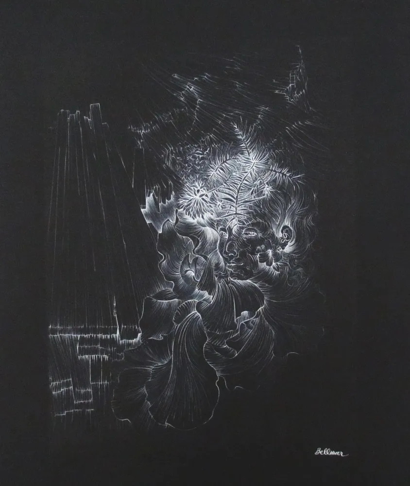 Radierung Bellmer - La Danseuse