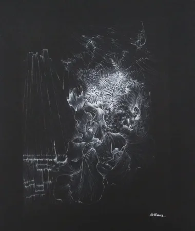 Radierung Bellmer - La Danseuse