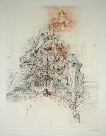 Radierung Und Aquatinta Bellmer - Les Infortunes de la vertu