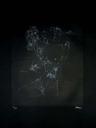 Radierung Bellmer - L'inceste