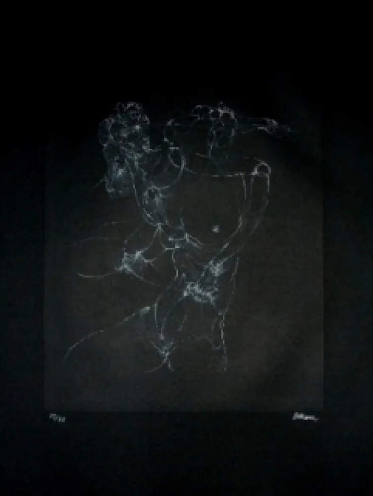 Radierung Bellmer - L'inceste