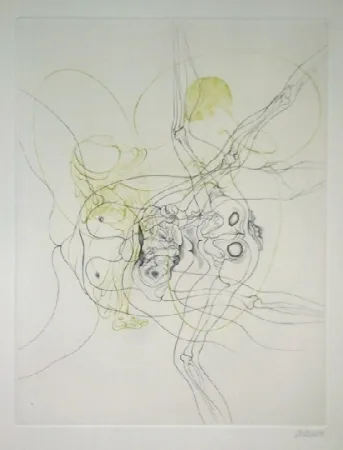 Radierung Und Aquatinta Bellmer - Notes pour la nouvelle Justine