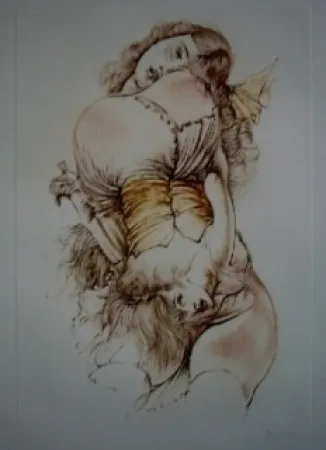 Radierung Und Aquatinta Bellmer - Poupée