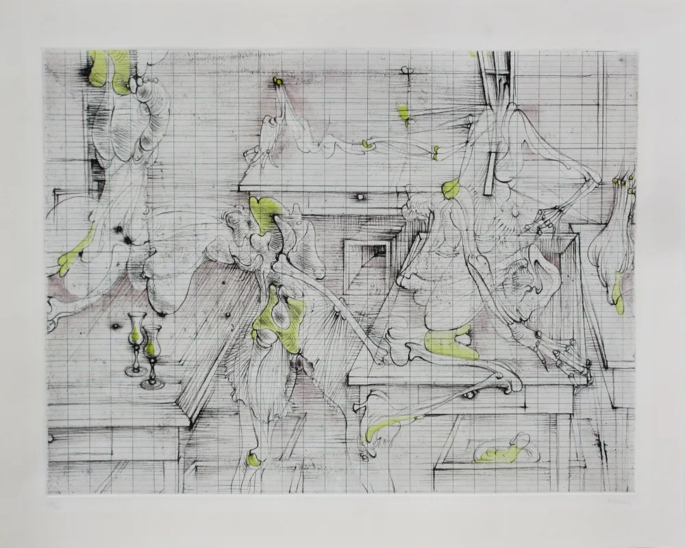 Radierung Und Aquatinta Bellmer - Service Clos