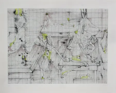 Radierung Und Aquatinta Bellmer - Service Clos