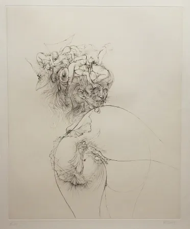 Radierung Und Aquatinta Bellmer - Titre inconnu