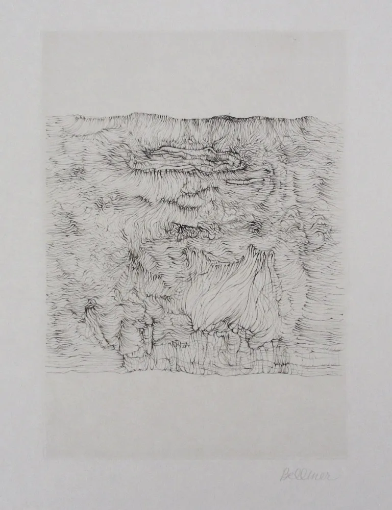 Radierung Bellmer - Titre inconnu
