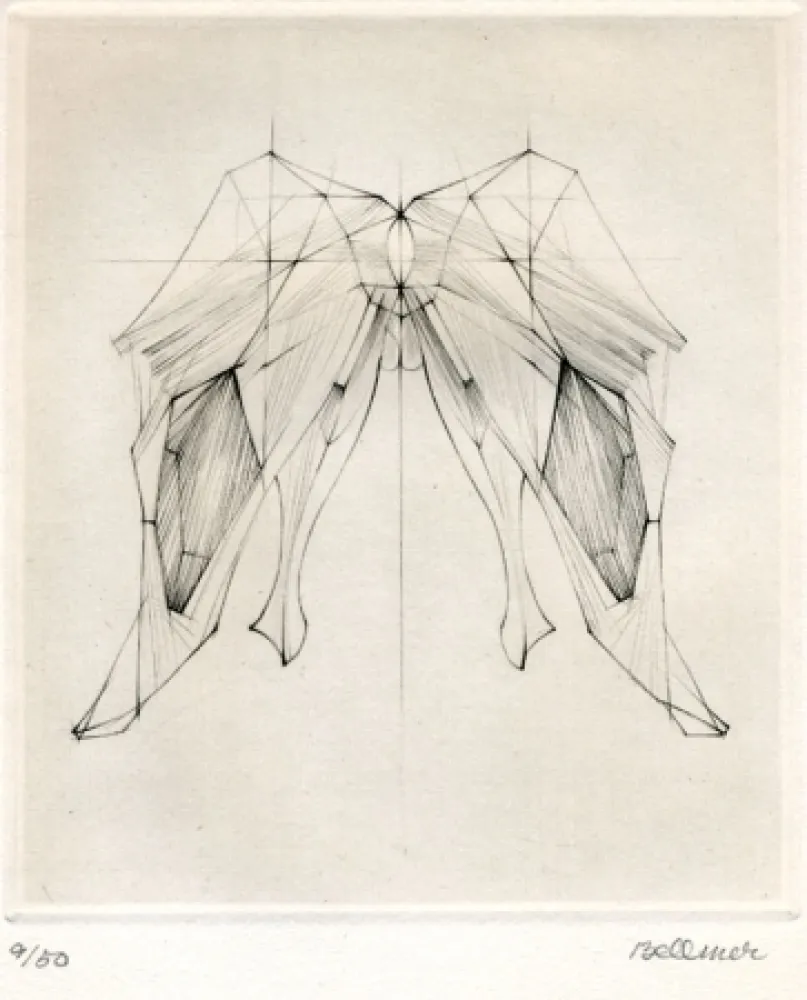 Stich Bellmer - Untitled abstraction