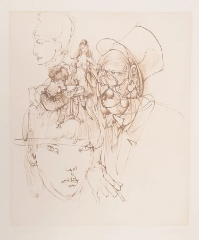 Stich Bellmer - Untitled (from Alice in Wonderland)