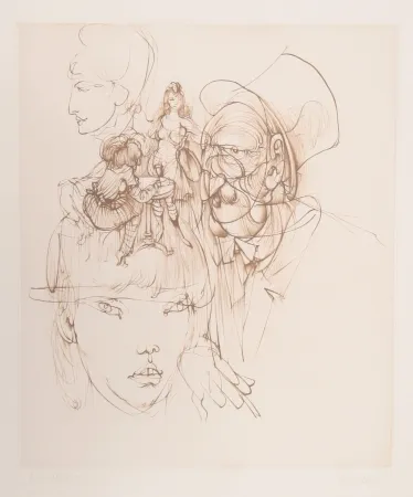 Stich Bellmer - Untitled (from Alice in Wonderland)