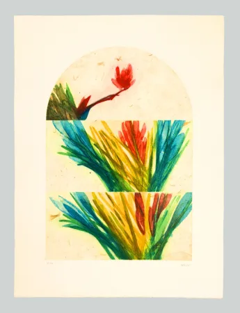 Radierung Und Aquatinta Benati - Pala