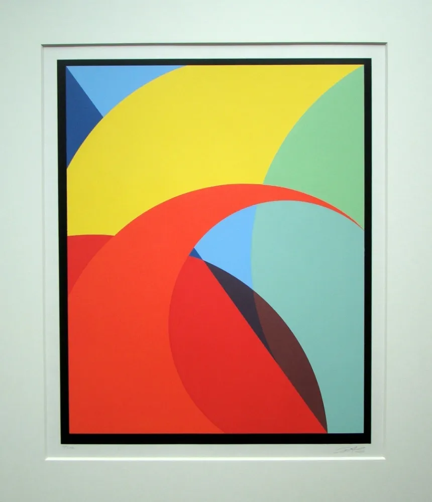 Siebdruck Béöthy Steiner - Composition, 1972