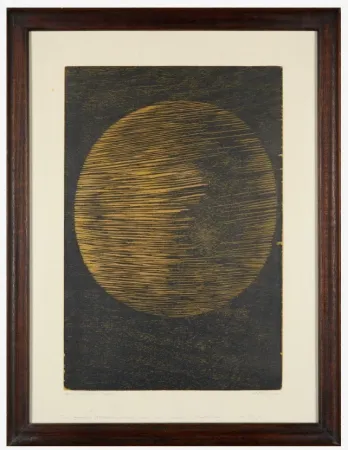 Holzschnitt Bergman - Astre