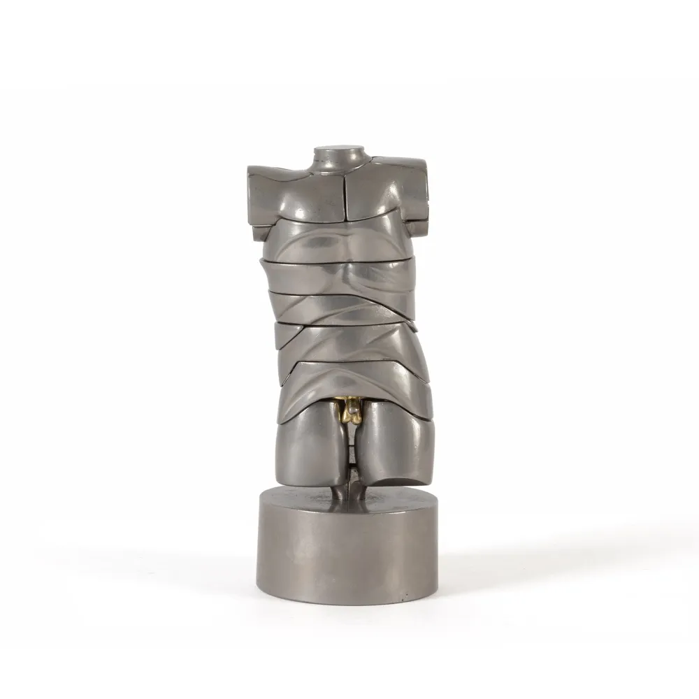 Keine Technische Berrocal - Miguel Berrocal - Mini David - Nickel silver and brass - 1968