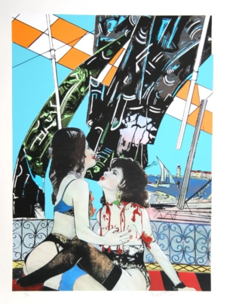 Siebdruck Bertini - Le Vittime Di Mercurio