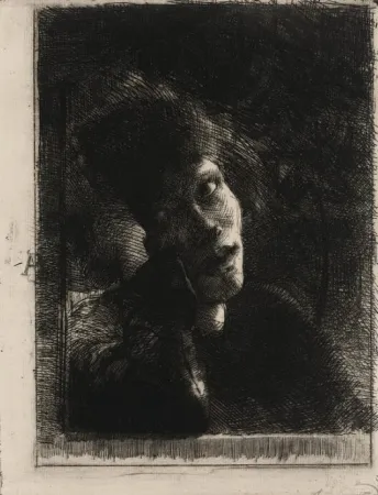 Stich Besnard - La Muse Accoudée