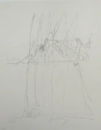 Lithographie Beuys - Codices Madrid 4