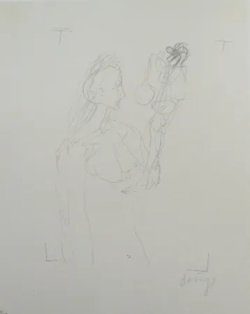 Lithographie Beuys - Codices Madrid 5